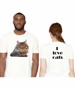 Personalised T Shirt – Add Your Text, Picture, Design or Logo on our washing machine and iron friendly T shirt - Image 2