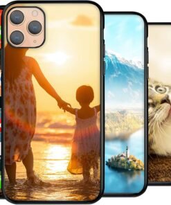 Personalised iPhone Case, Add Your Text, Picture, Designs, Business Logo with high Quality Print - Image 2