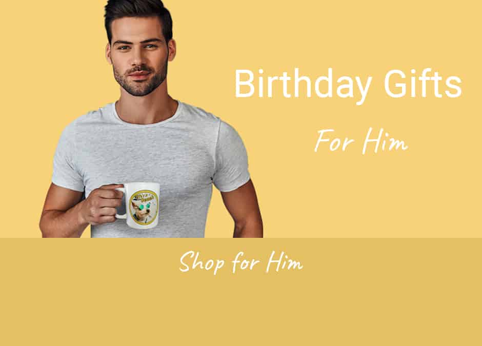 Personalised gifts for him