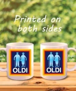 Oldi Funny Mug, Birthday Gift idea, 11 oz Coffee Mug for Men, Women Gift Present as a Joke Birthday Celebration - Image 8